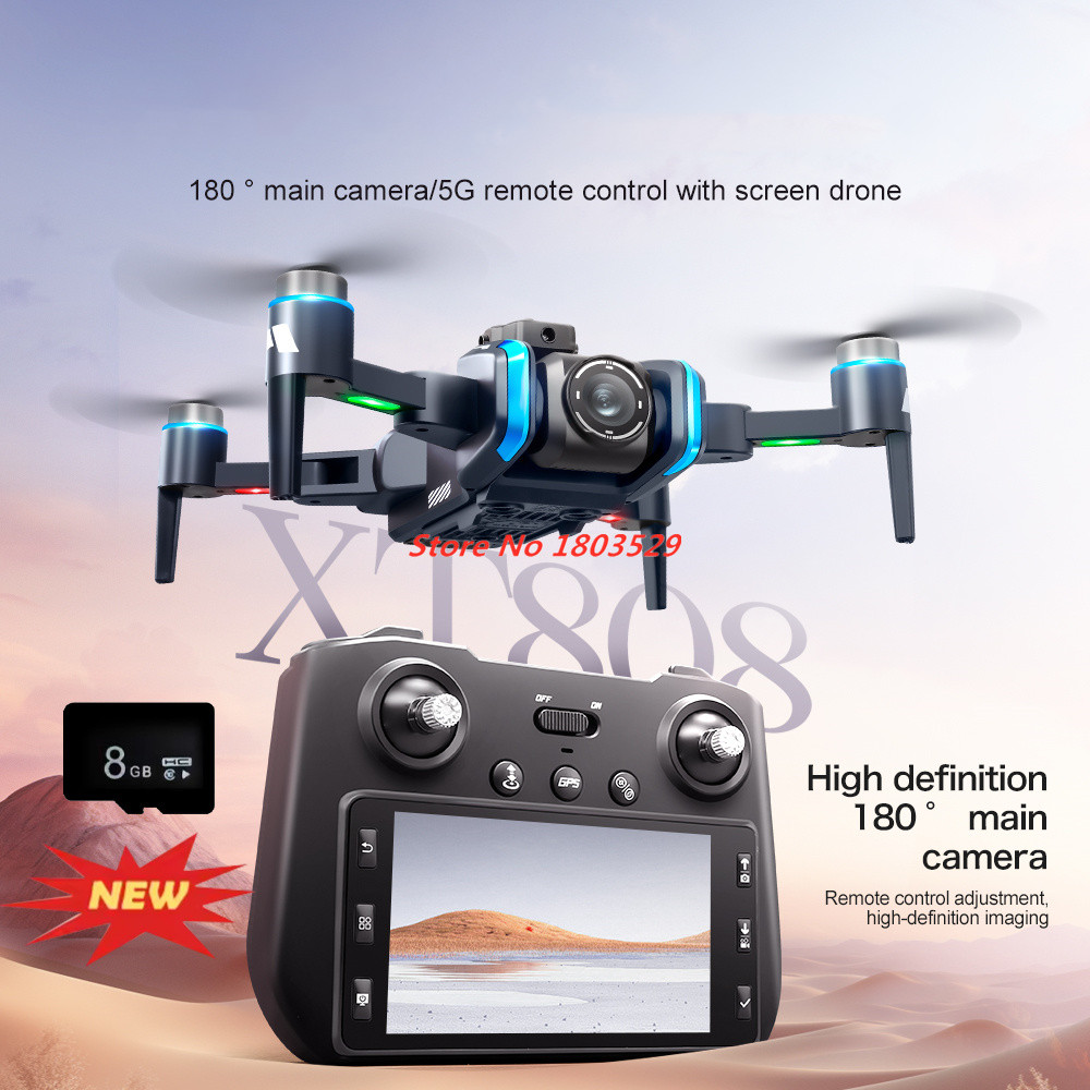 Drone Rc Fpv Manual - 8K Brushless Obstacle Avoidance WIFI FPV