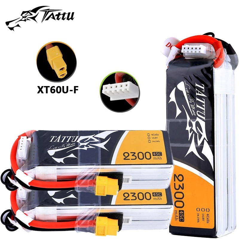Upgrade TATTU 2300mAh 4S 14.8V - Drone Zll Rc 评论和价格