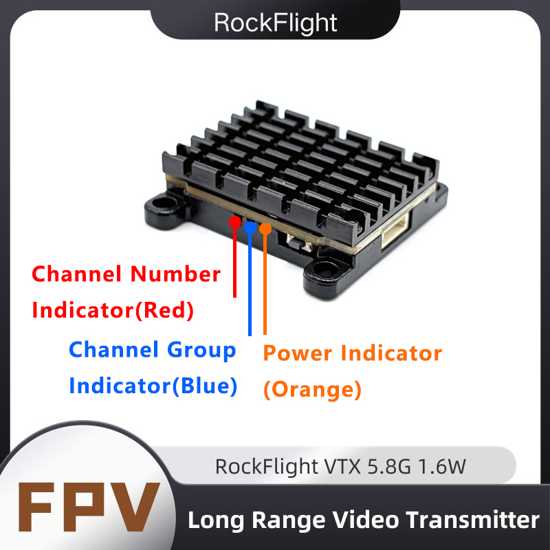 RockFlight TX663 VTX 5.8G 48CH - Rc Airplane Drone 评论和价格