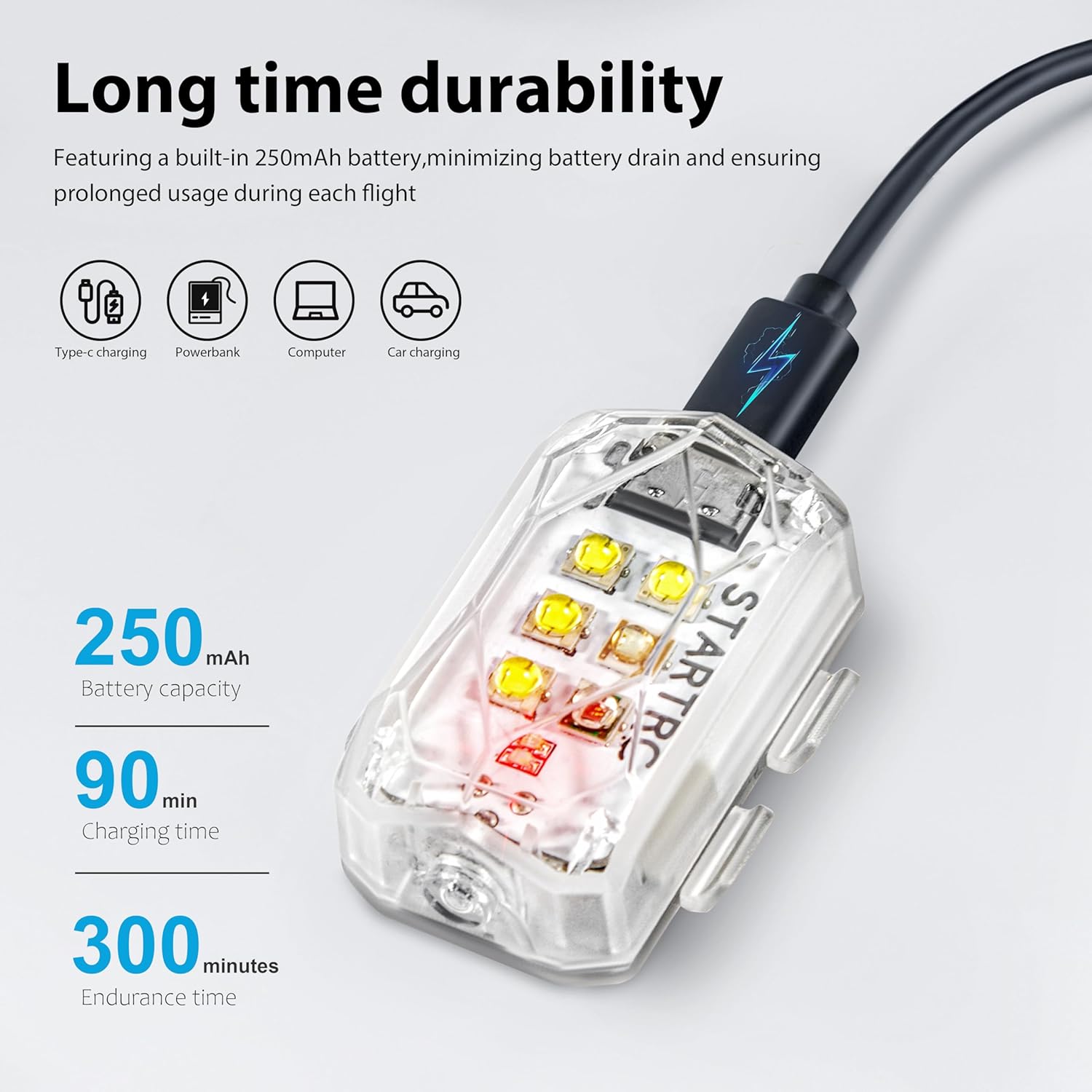 STARTRC Drone Strobe Light Ant - Drone Dji Rc Pro 评论和价格