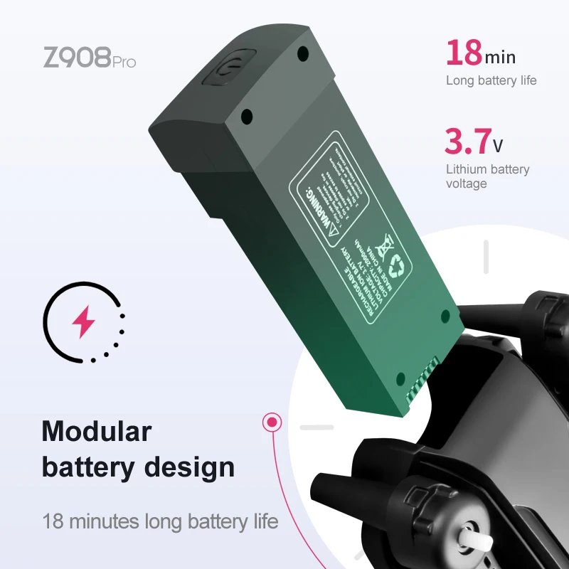 Z908 Pro Max Dron Battery 3.7V - Drone Rc Accessories 评论和价格