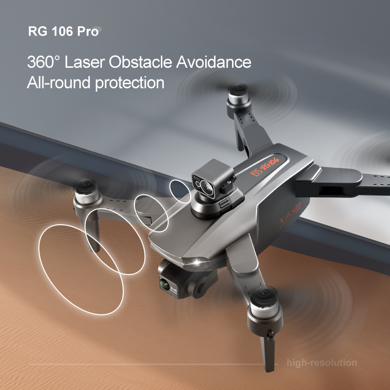 RG106 PRO Drone 8k Dual Camera - Drone Rc Fpv Manual 评论和价格
