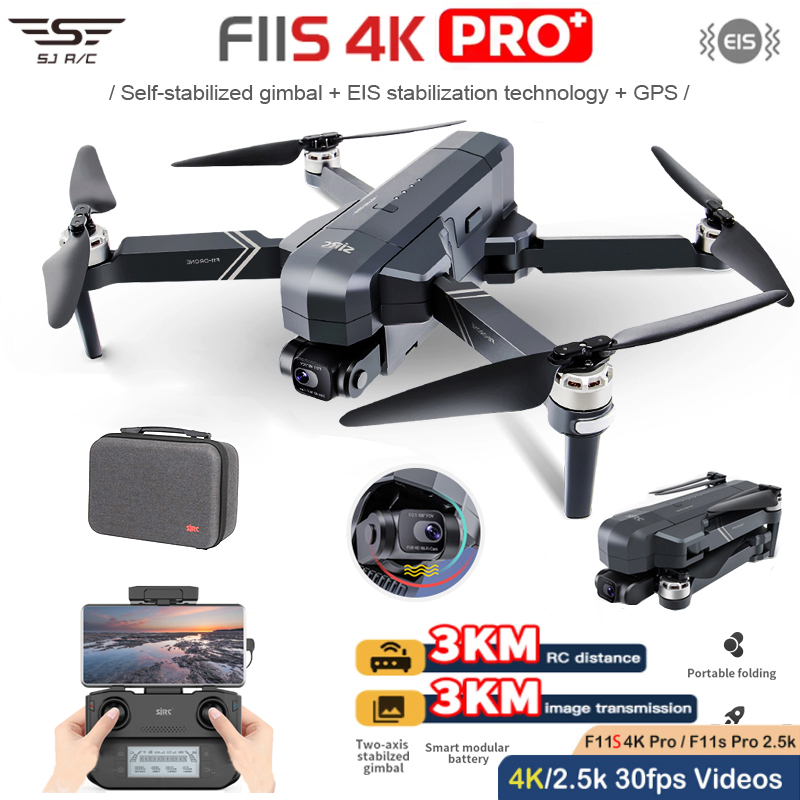 SJRC F11S 4K Pro Plus Drone Wi - Drone Rc Fpv Manual 评论和价格