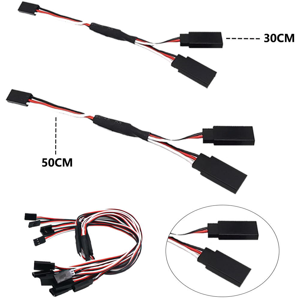5/8/10pcs RC Servo Y Extension - Drone Rc Jet 评论和价格