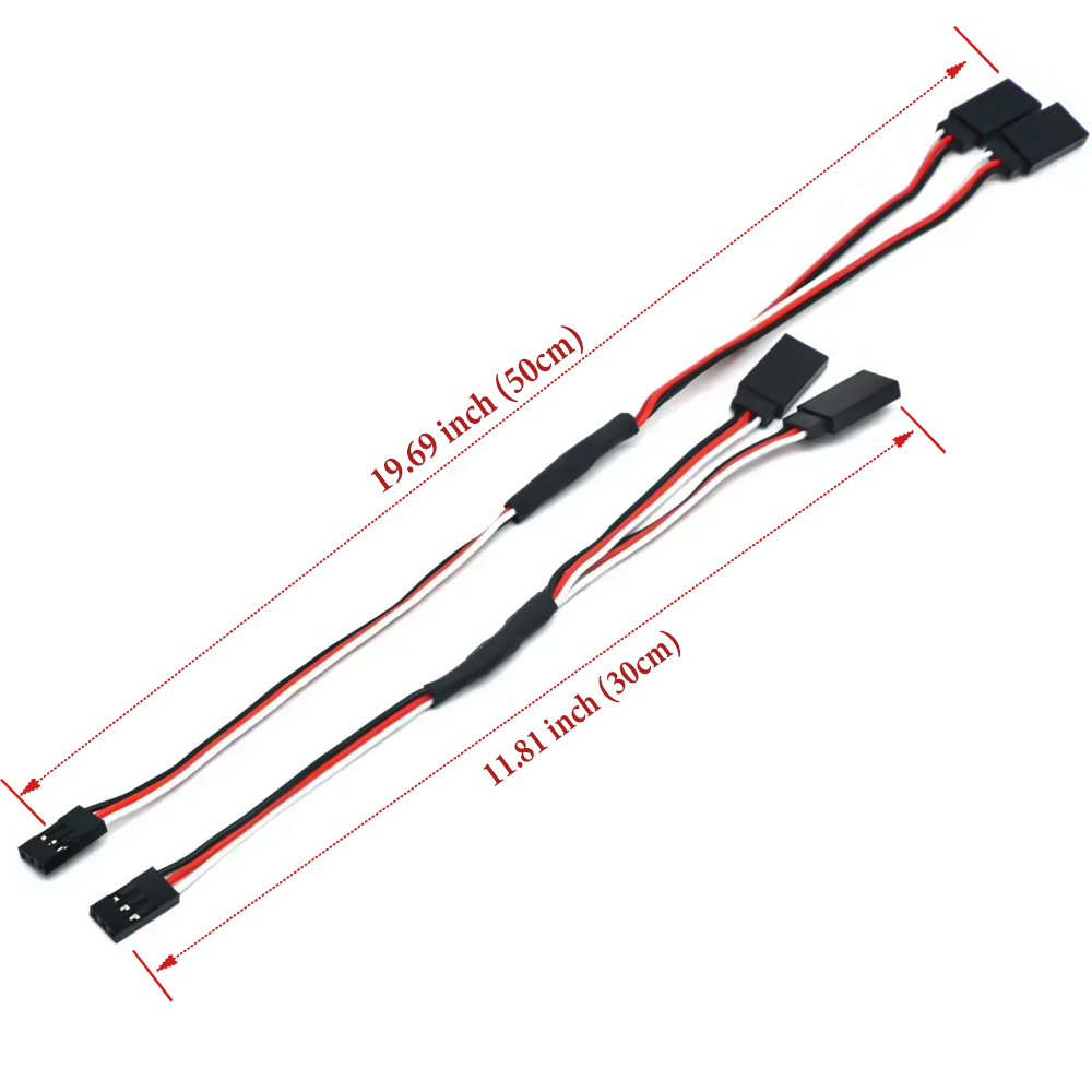 5/8/10pcs RC Servo Y Extension - Drone Rc Jet 评论和价格