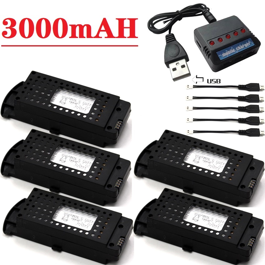 Q6 Drones Battery 3.7V 3000mAh - Drone Zll Rc 评论和价格
