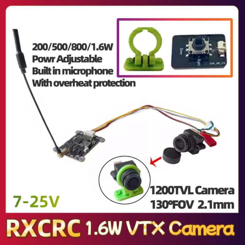 RXCRC 5.8G Module 48CH 1.6W VT - Rc Airplane Drone 评论和价格