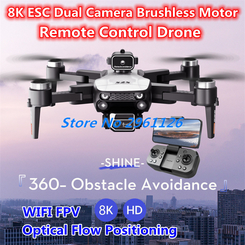 8K Brushless Sport Aerial Remo - Drone Rc Fpv Manual 评论和价格