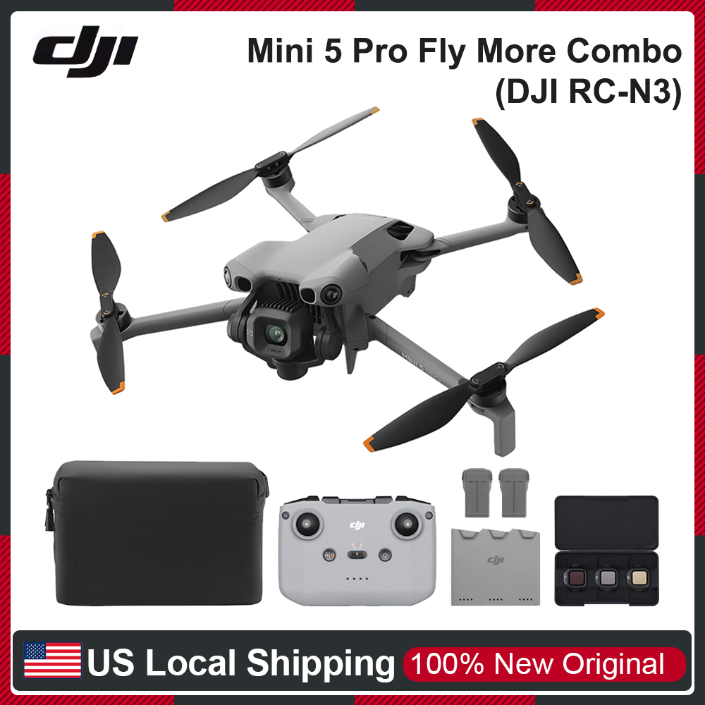 DJI Mini 5 Pro Fly More Combo  - Drone Rc N3 3 Batteries 评论和价格