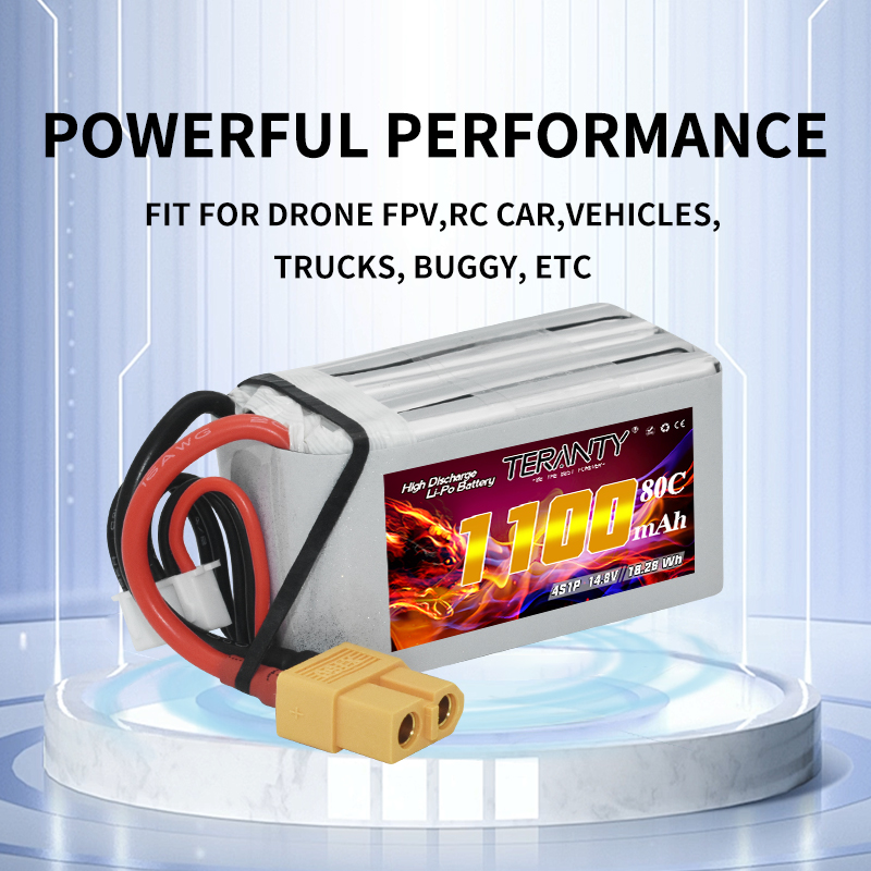 TERANTY 4S 1100mAh 80C/160C Li - Drone Rc Race 评论和价格