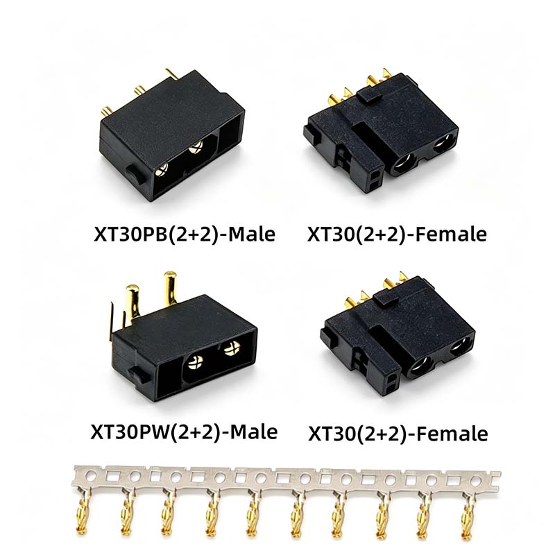 5PCS Amass XT30(2+2)-F XT30PB( - Drone Rc Signal 评论和价格