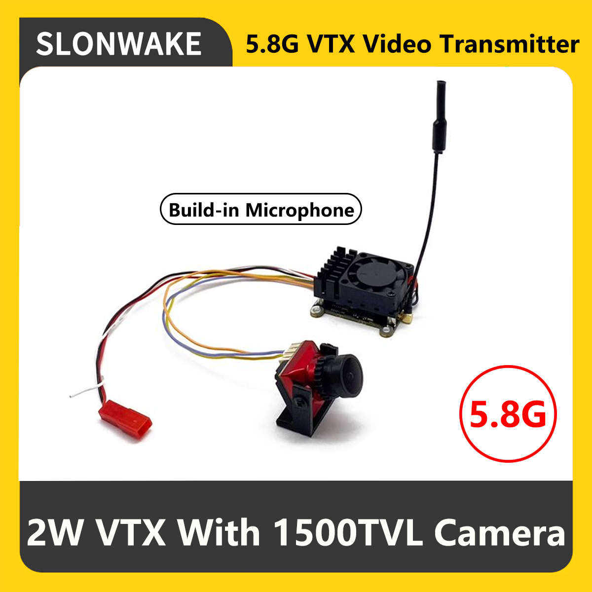 SLONWAKE 5.8G 2000mW FPV VTX T - Drone Rc Accessories 评论和价格
