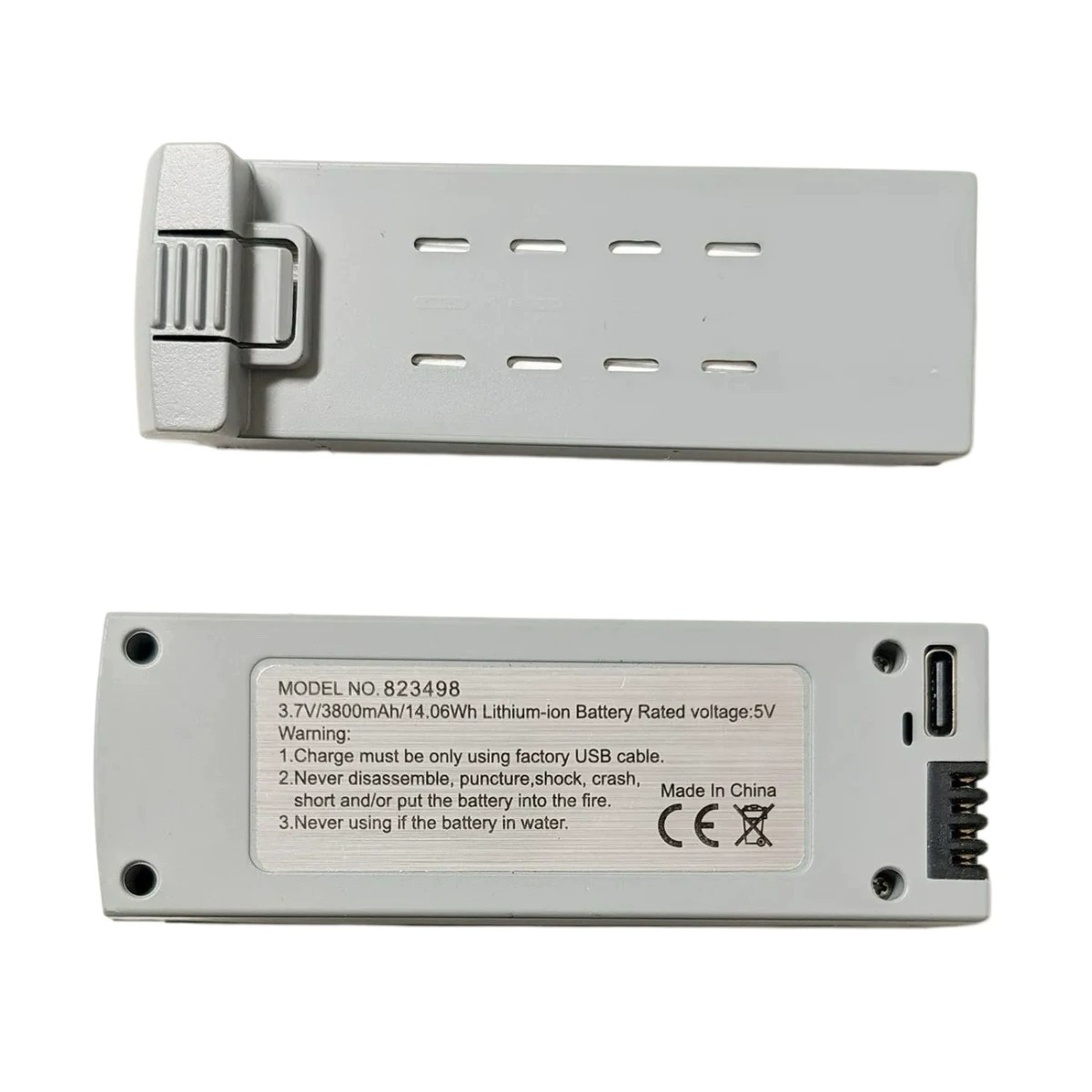 823498 3.7V 3800mAh for B8S SG - Drone Zll Rc 评论和价格