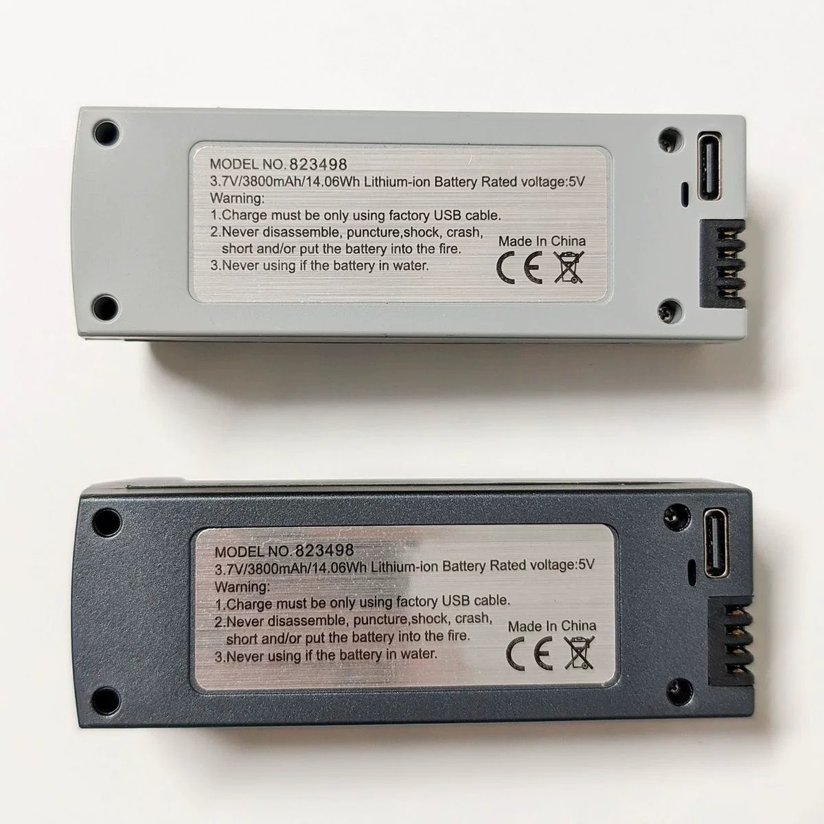 823498 3.7V 3800mAh for B8S SG - Drone Zll Rc 评论和价格