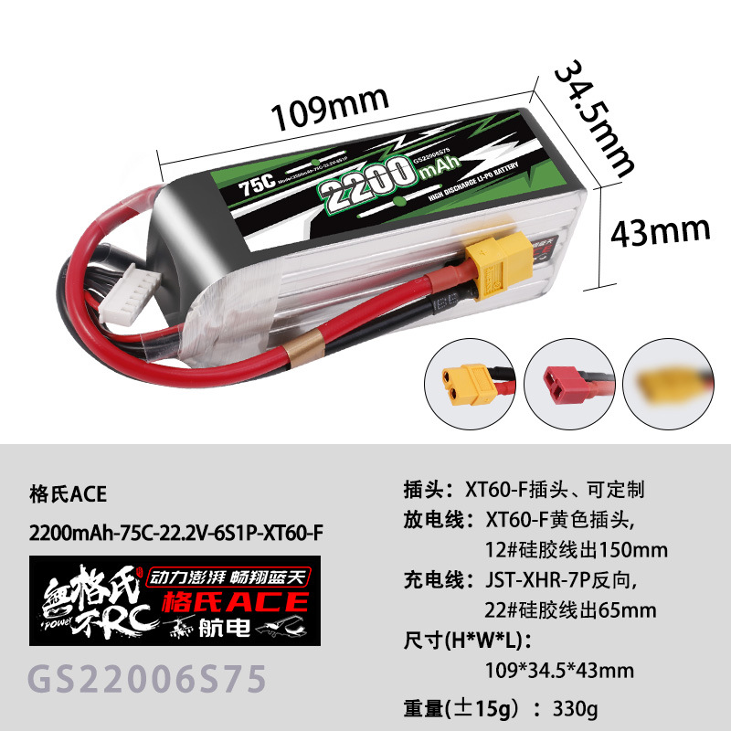 NEW Gens ACE 22.2V Lipo Batter - Drone Rc Race 评论和价格