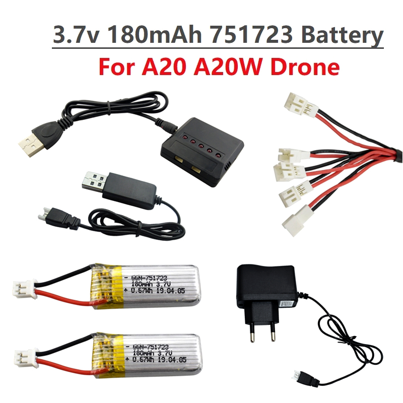 Original 3.7V 180mAh Lipo Batt - Drone Zll Rc 评论和价格