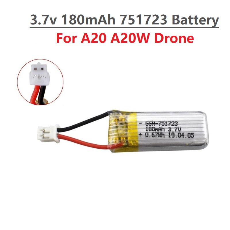 Original 3.7V 180mAh Lipo Batt - Drone Zll Rc 评论和价格
