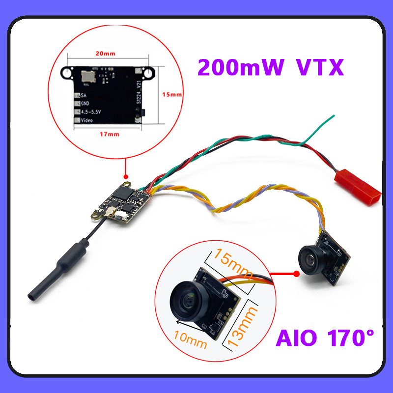 SLONWAKE 5.8G 1200TVL FPV Came - Rc Airplane Drone 评论和价格