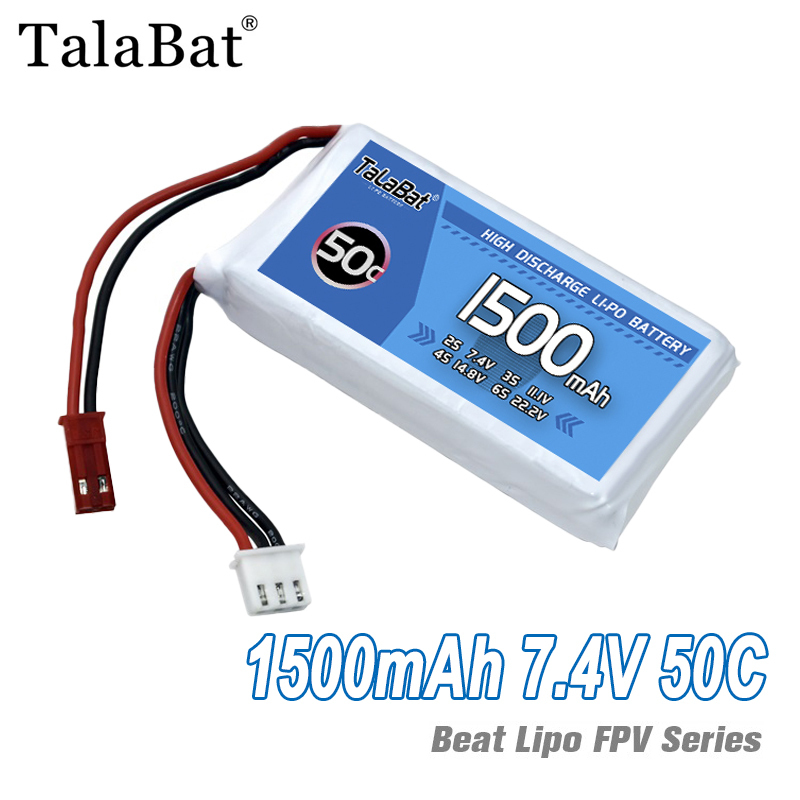 3Pcs TalaBat 50C 1500mAh 7.4V  - Drone Zll Rc 评论和价格