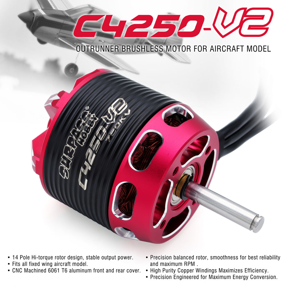 SURPASS HOBBY C4240 750KV/850K - Drone Rc Jet 评论和价格