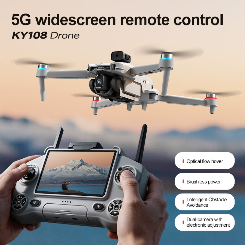 2026 New KY108 Drone With 8K C - Drone Rc Signal 评论和价格